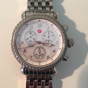 Michele Silver CSX Watch